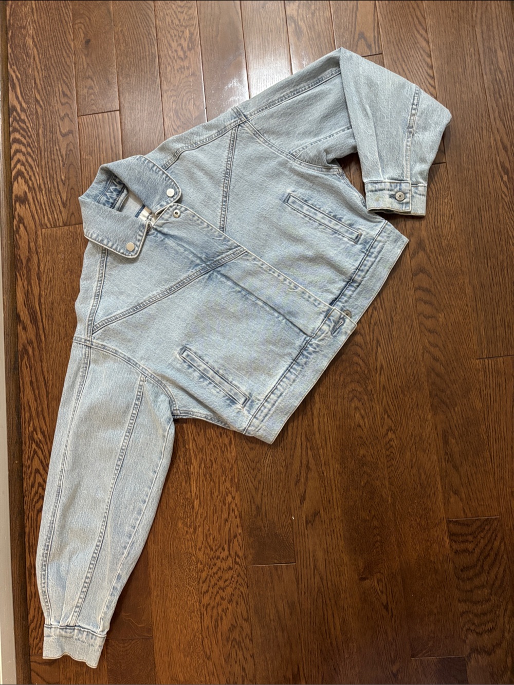 Abercrombie Light Blue Women’s Denim Jacket